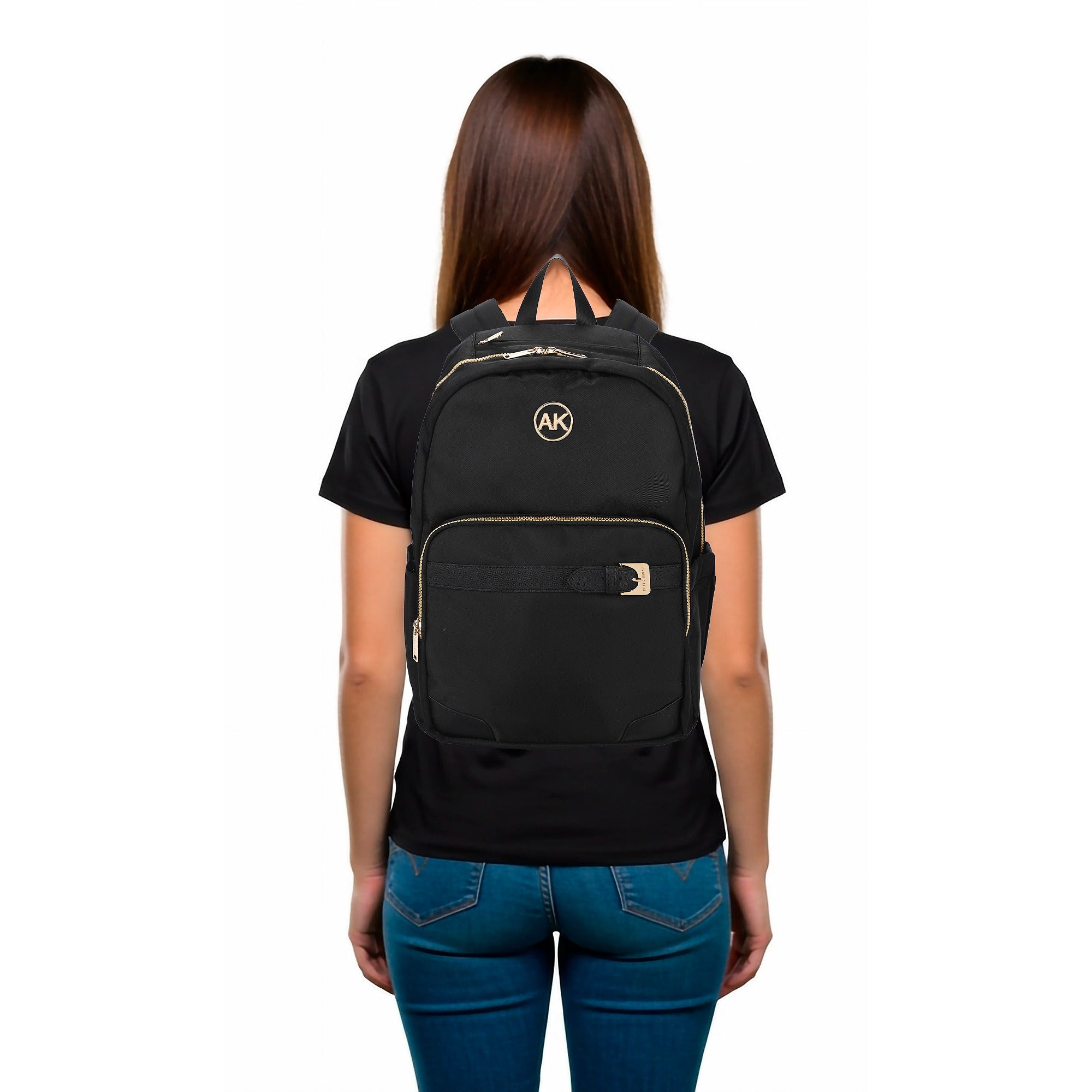 Anne Klein AK Adult Black 17" Backpack