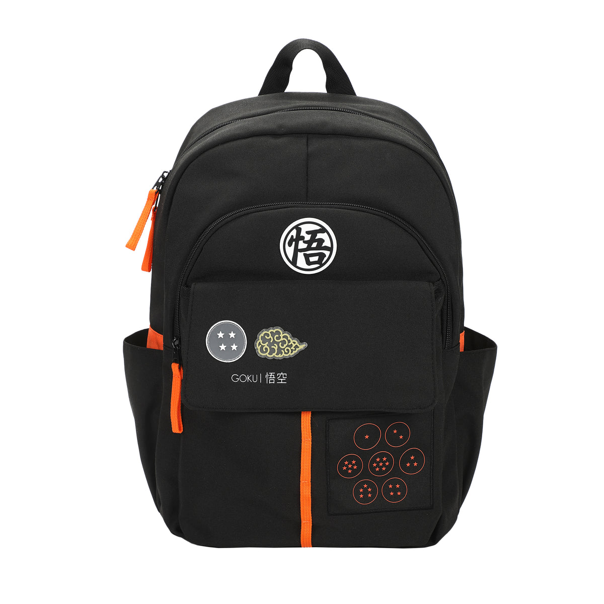 Dragon Ball Z Goku Symbols Black 17.5