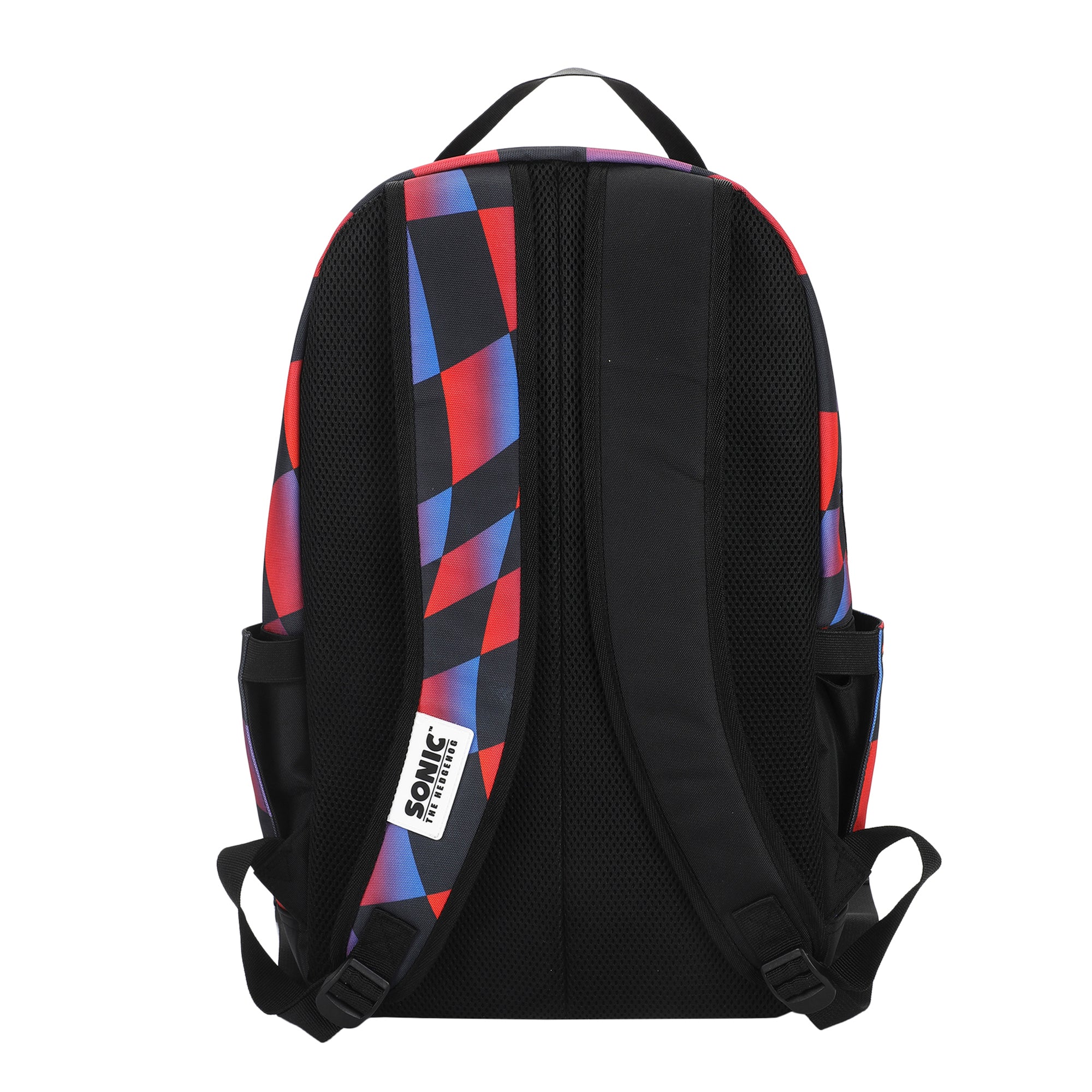 Sonic The Hedgehog Sonic & Shadow 18.5” Adult Black Backpack