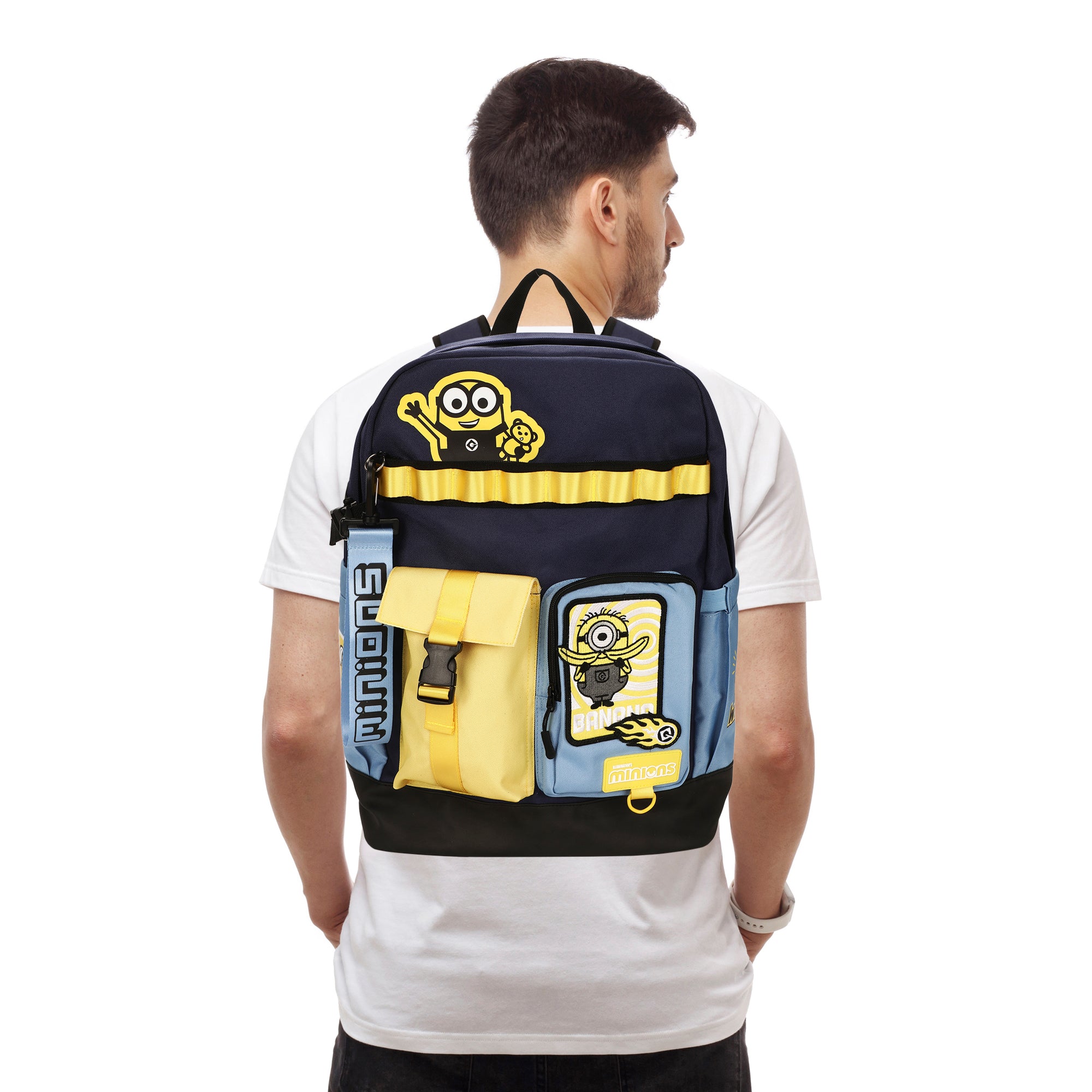 Minions Character Art Navy 18.5” Adult Utility Backpack