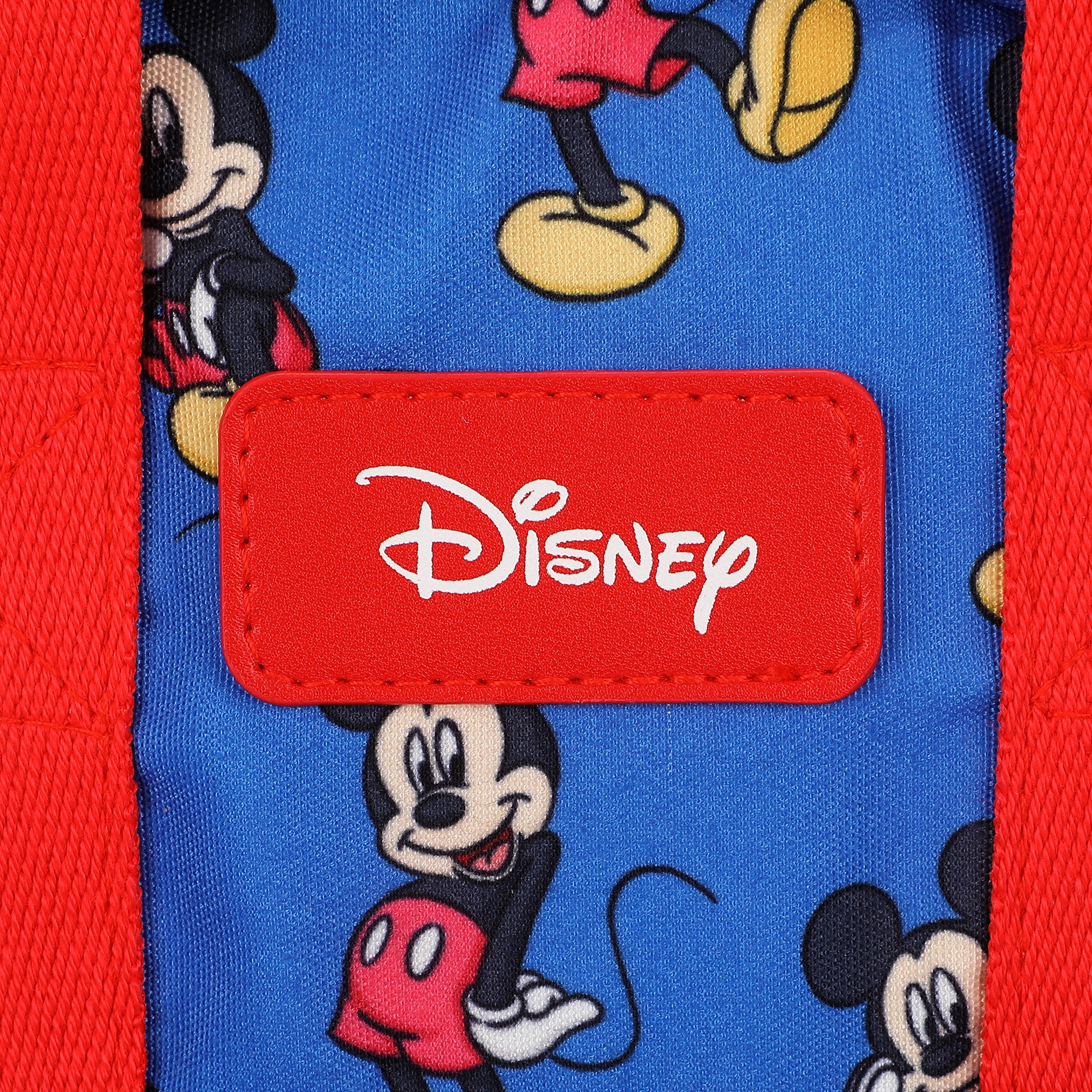 Mickey Mouse Classic All-Over Print 12" Toddler Backpack For Preschool, Daycare, And Travel
