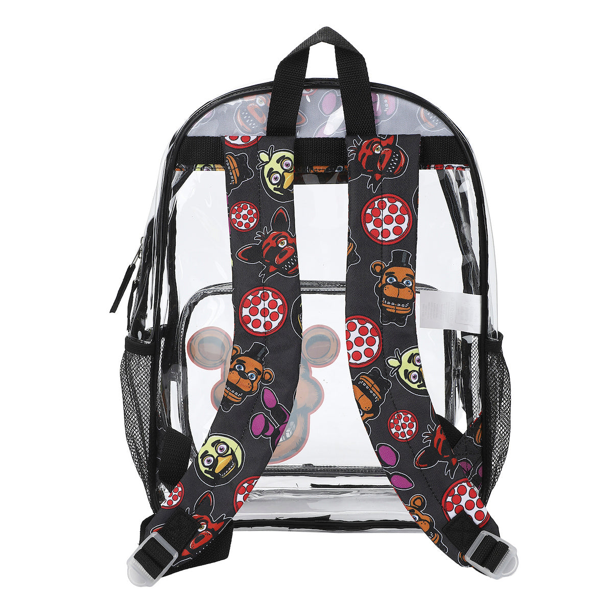 Five Nights at Freddy's Freddy Fazbear 16" Clear Backpack For School And Travel
