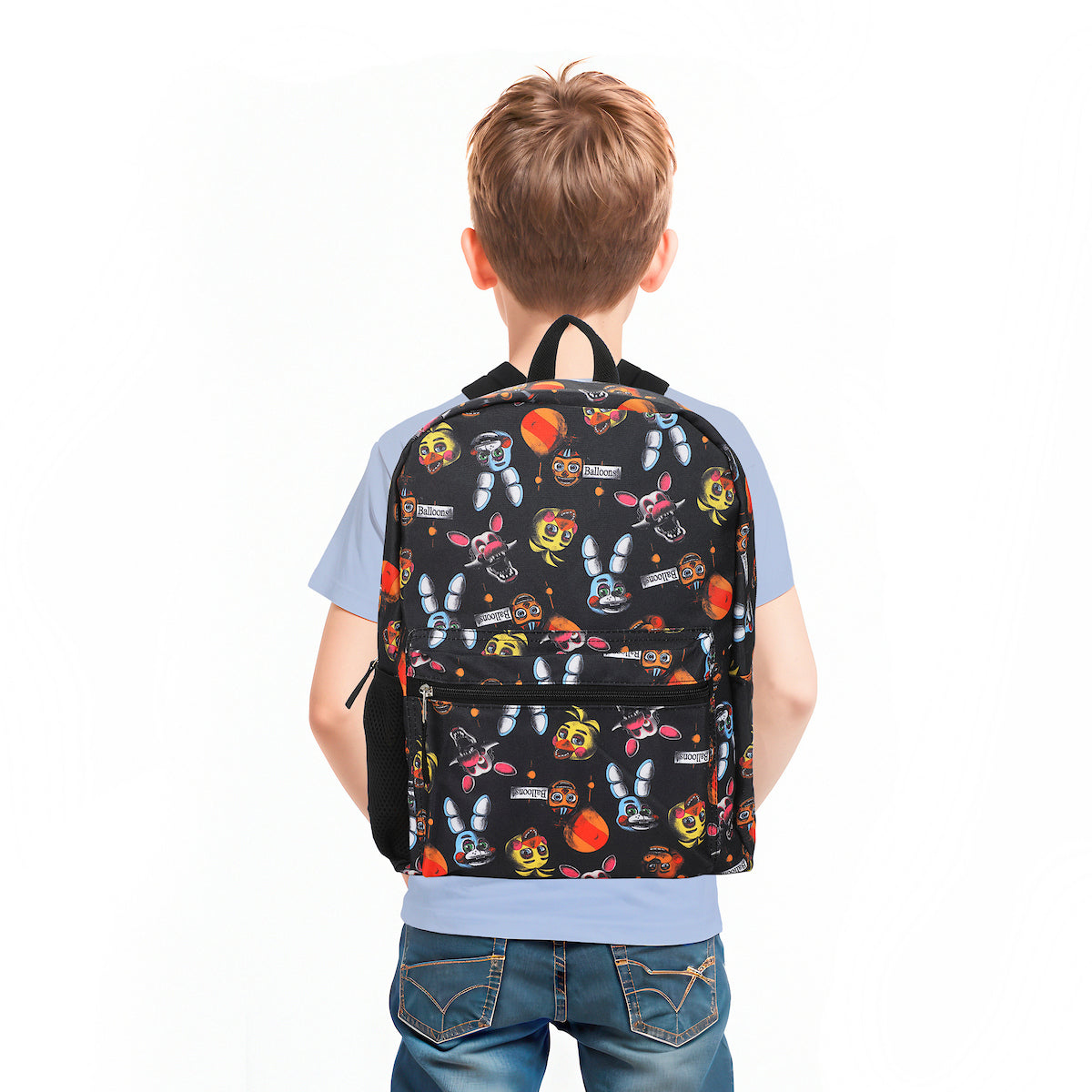 Five Nights at Freddy's All-Over Print 16" Backpack For School And Travel