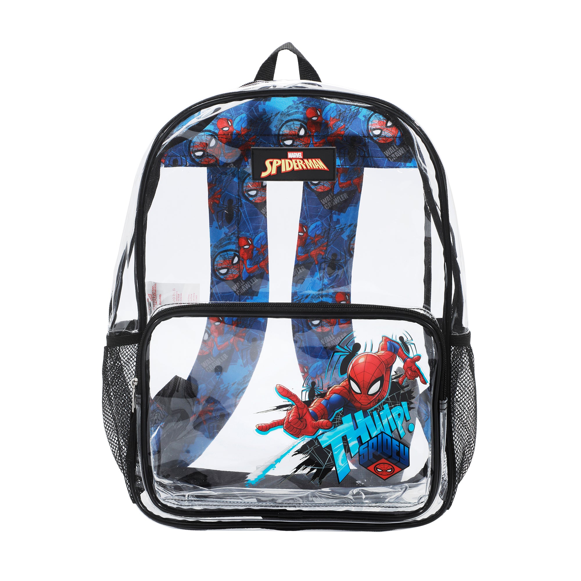 Spider-Man Classic Kids' Clear PVC 16" Backpack