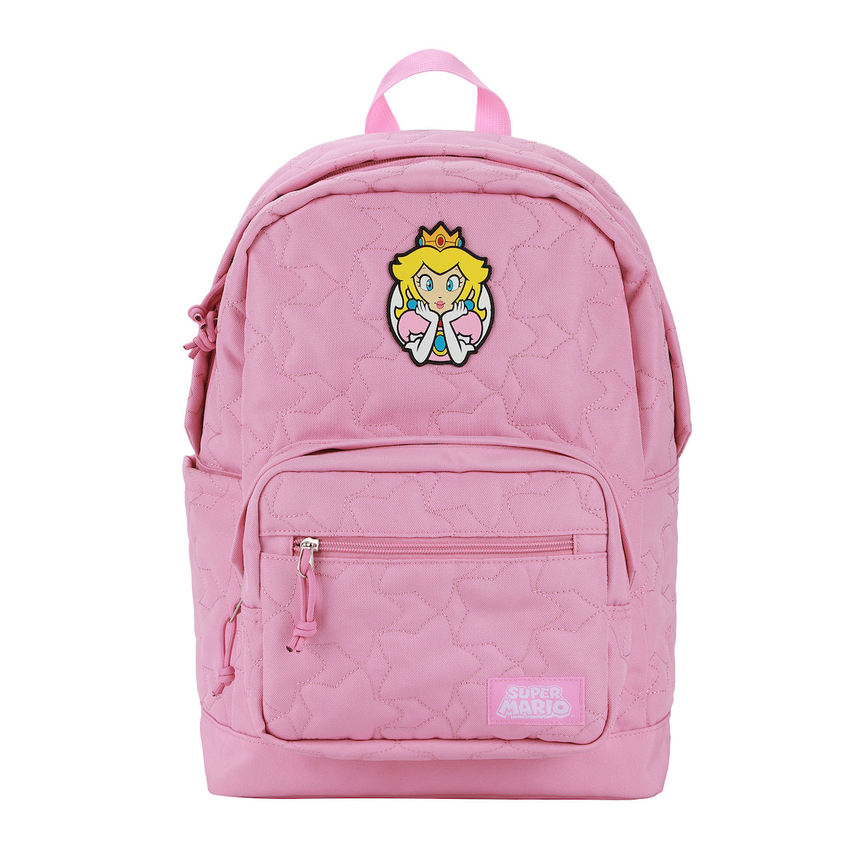 Super Mario Brothers Princess Peach 17" Quilted Adult Backpack