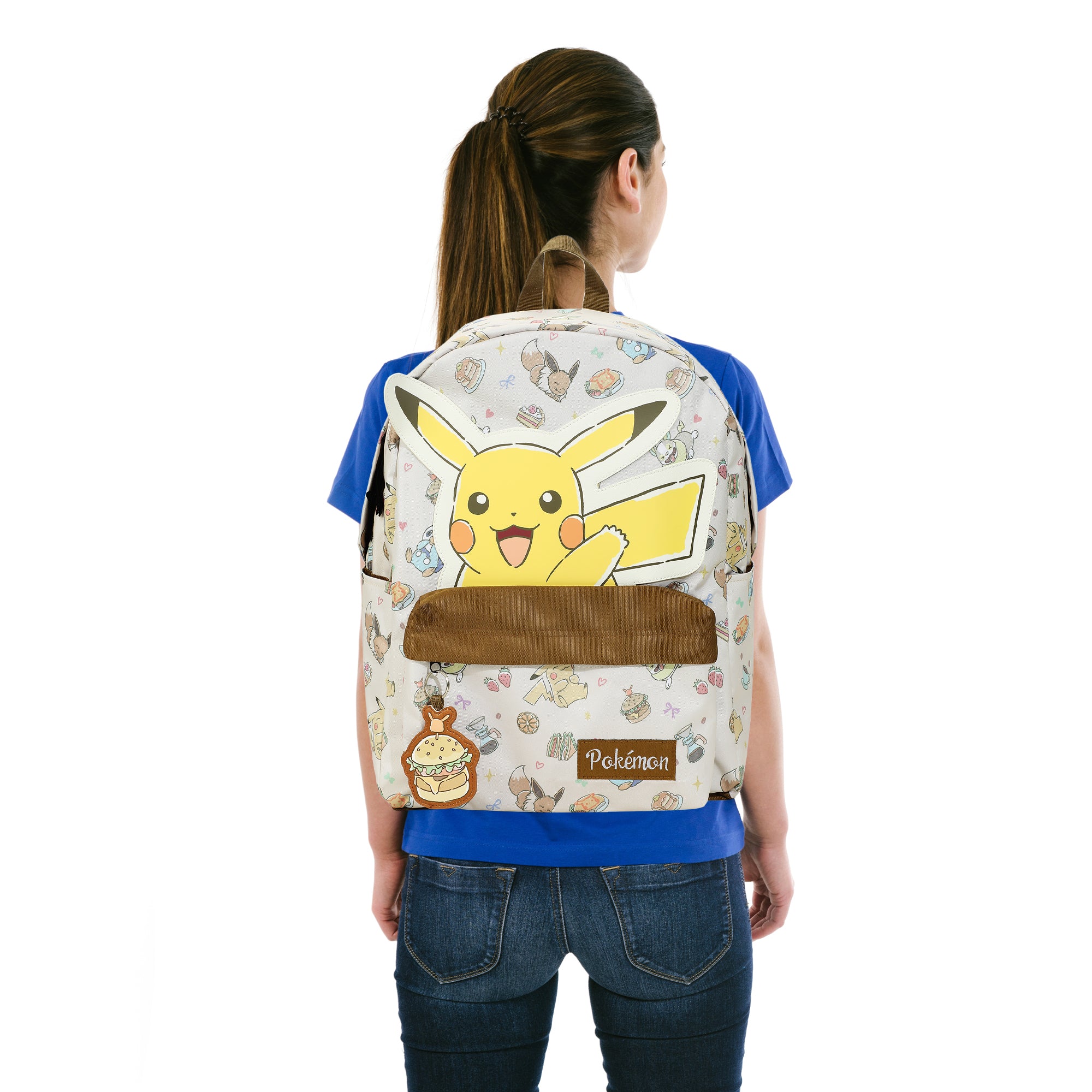 Pokémon Pikachu All-Over Print Characters 17" Adult Backpack