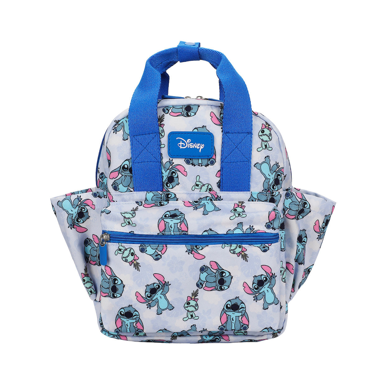 Lilo & Stitch Adorable Stitch All-Over Print 16” Toddler Backpack For Preschool, Daycare, And Travel