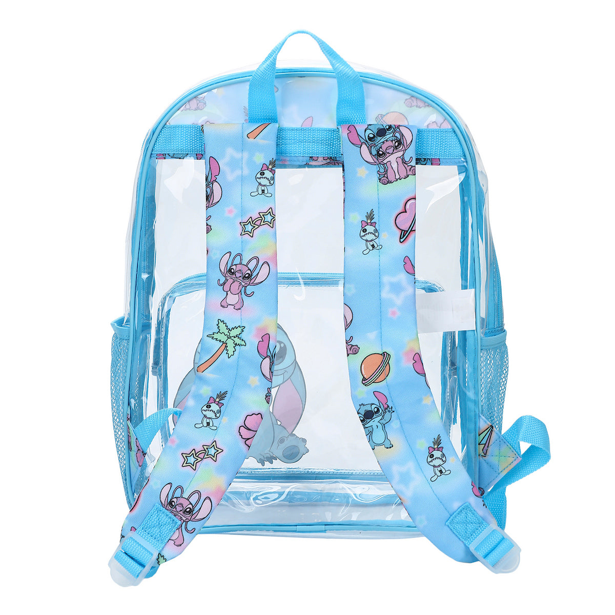 Disney Stitch Kids' Clear PVC 16" Backpack