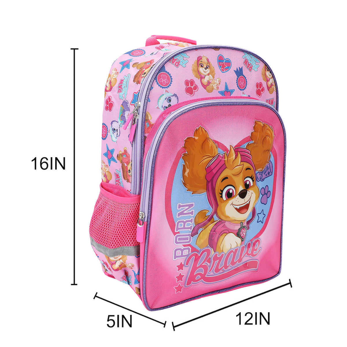 Paw Patrol Skye All-Over Print 16” Backpack