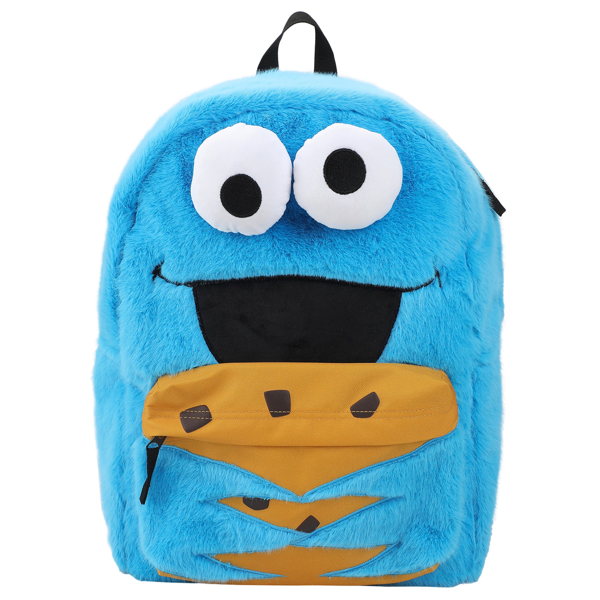 Sesame Street Cookie Monster 17" Blue Backpack