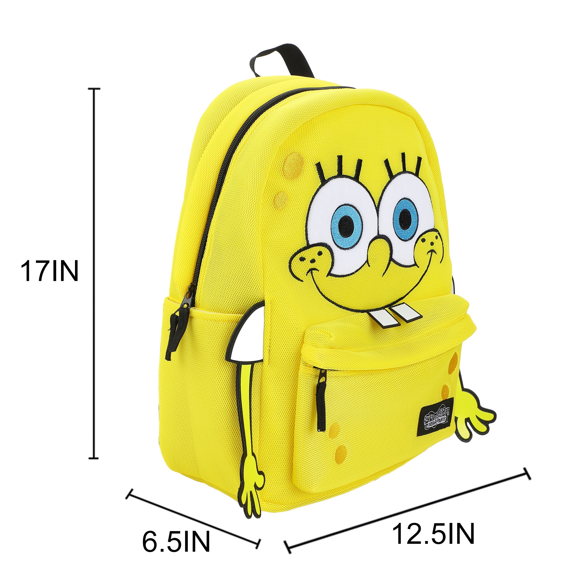 Spongebob Squarepants Character Adult 17" Backpack