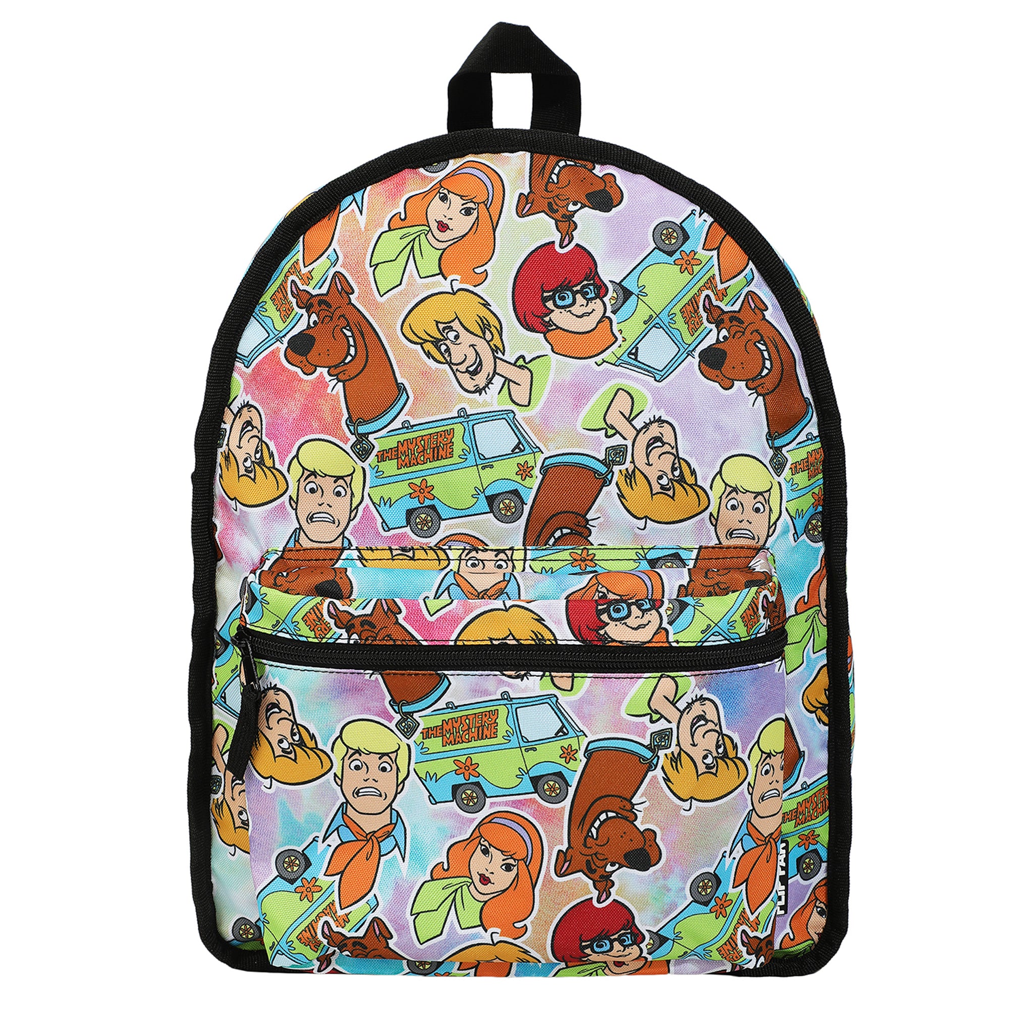 Scooby Doo Plush Scooby & Gang Adult 16.5" Reversible Backpack