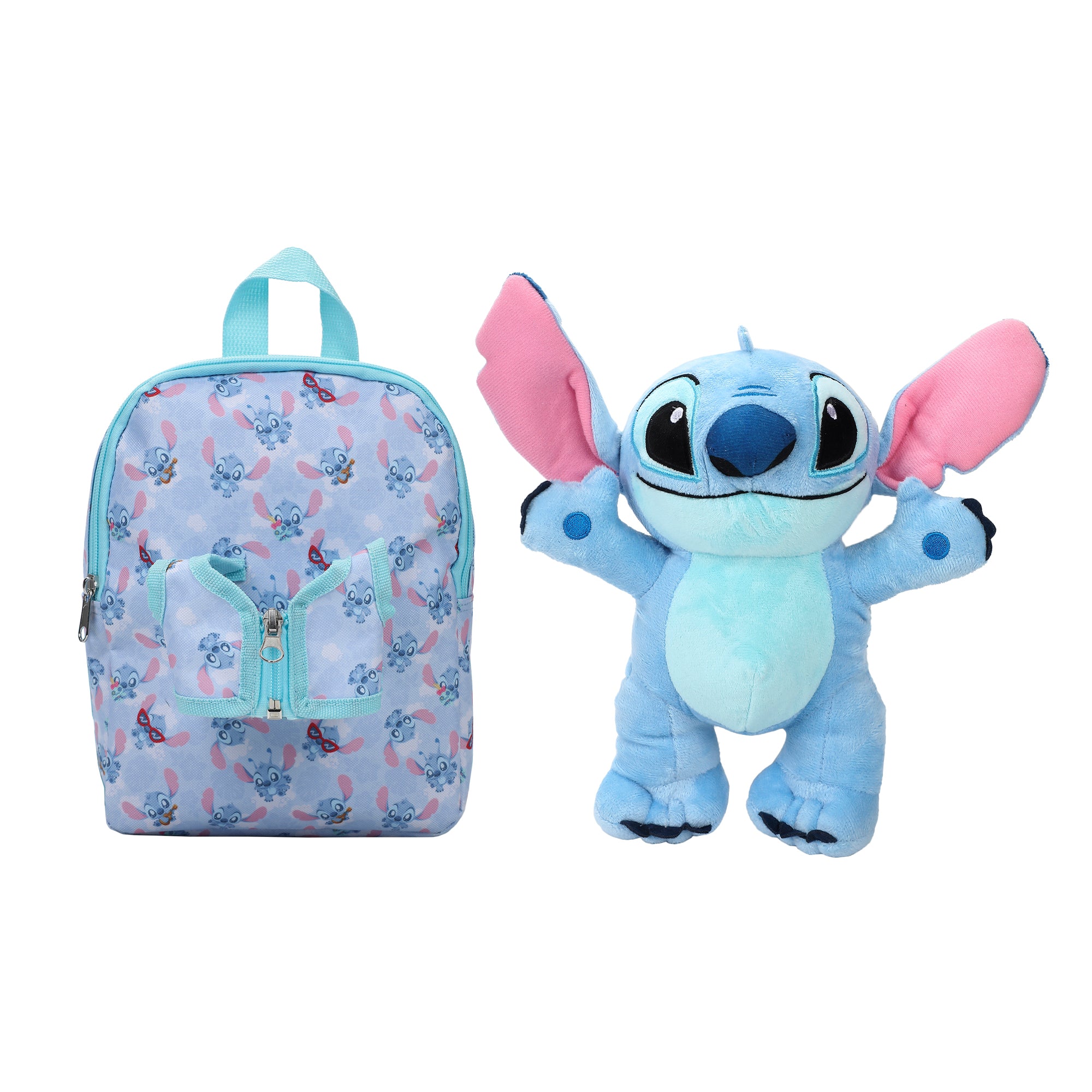 Lilo & Stitch Plush Stitch 10" Backpack