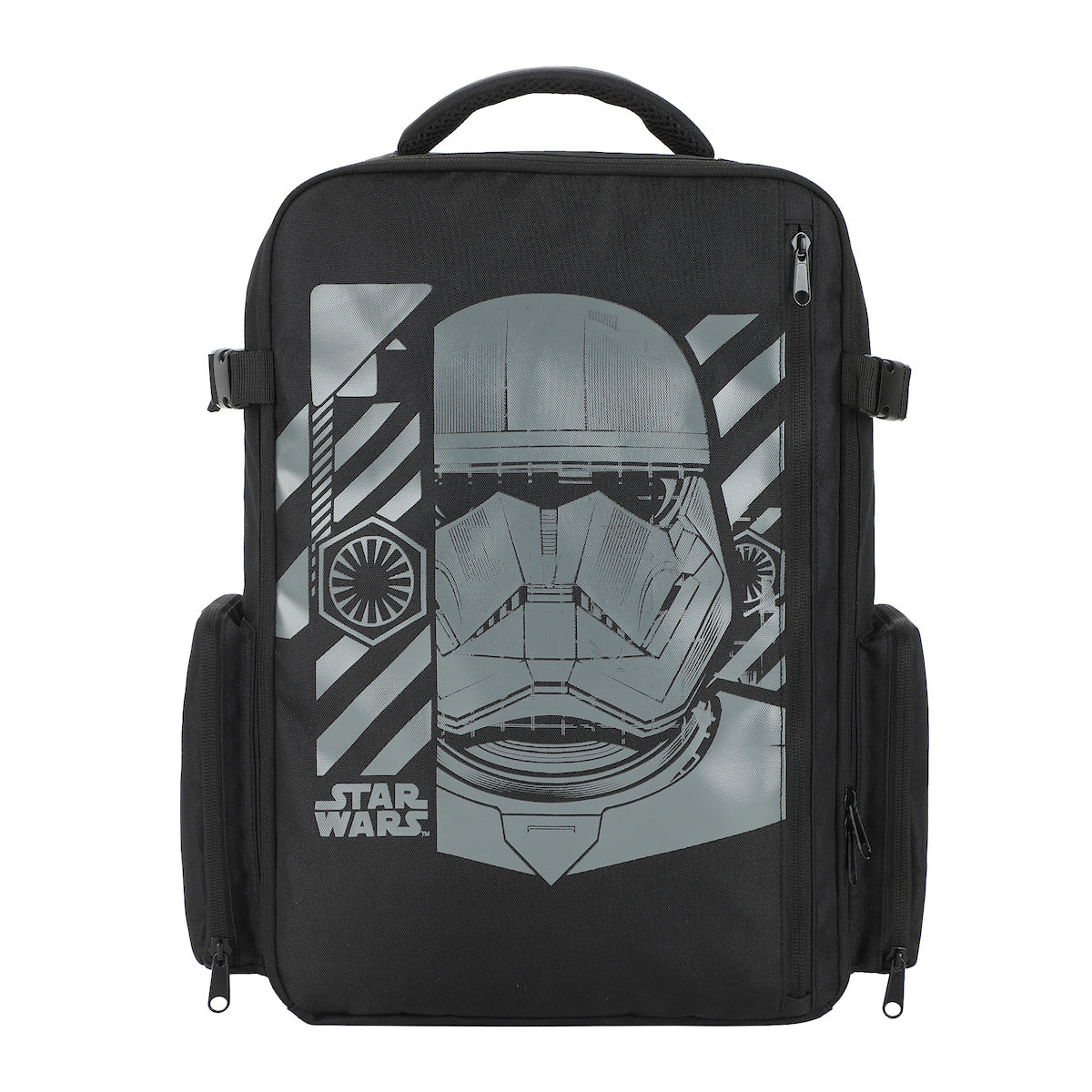 Star Wars Stormtrooper 17" Black Large Travel Backpack