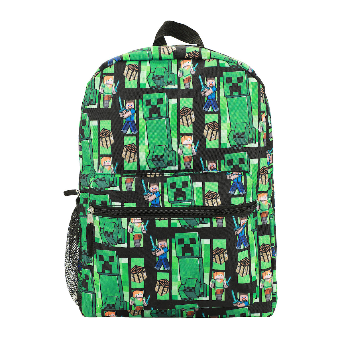 Minecraft Creeper All-Over Print 16" Backpack