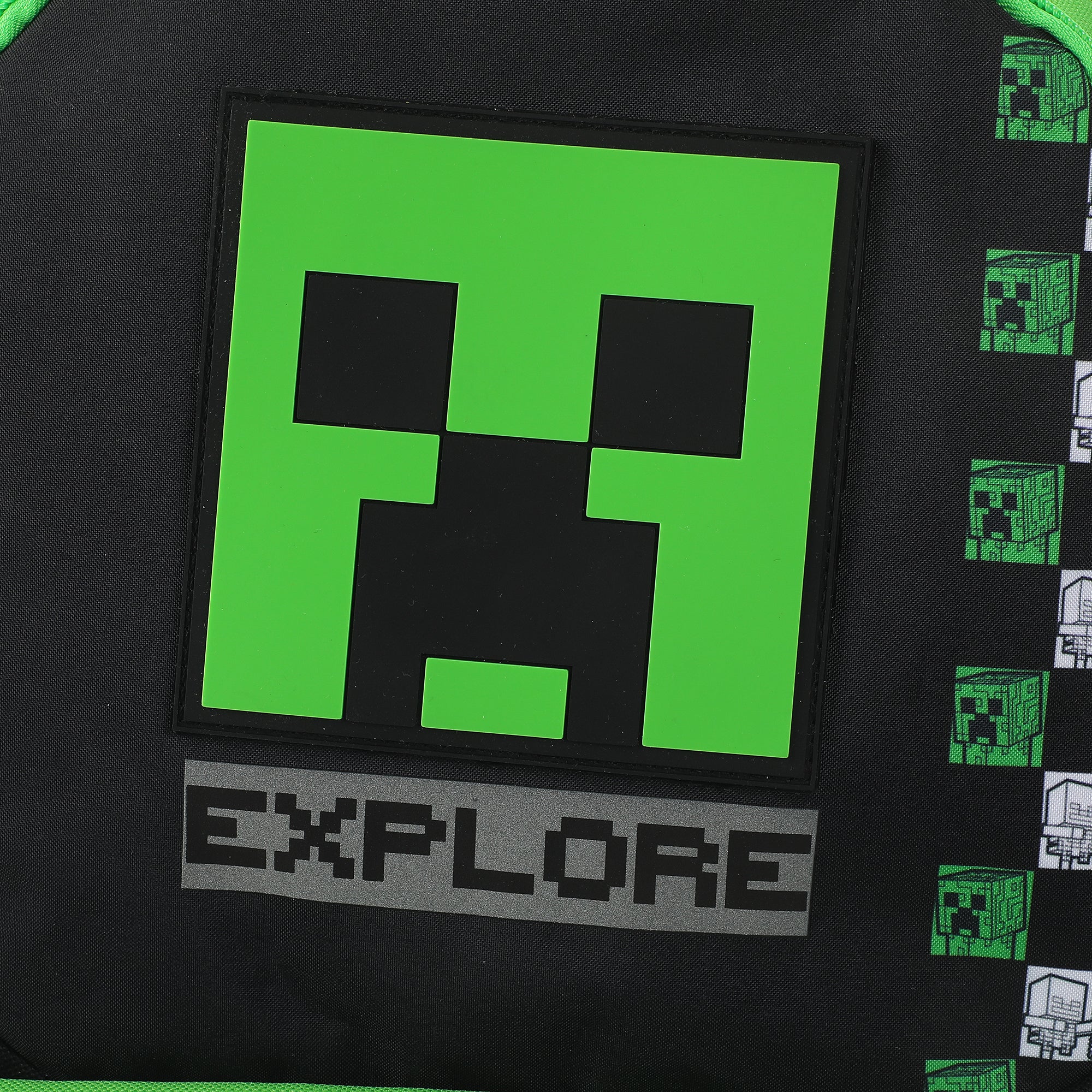 Minecraft Alpha Creeper 16" Sports Backpack and Gym Bag