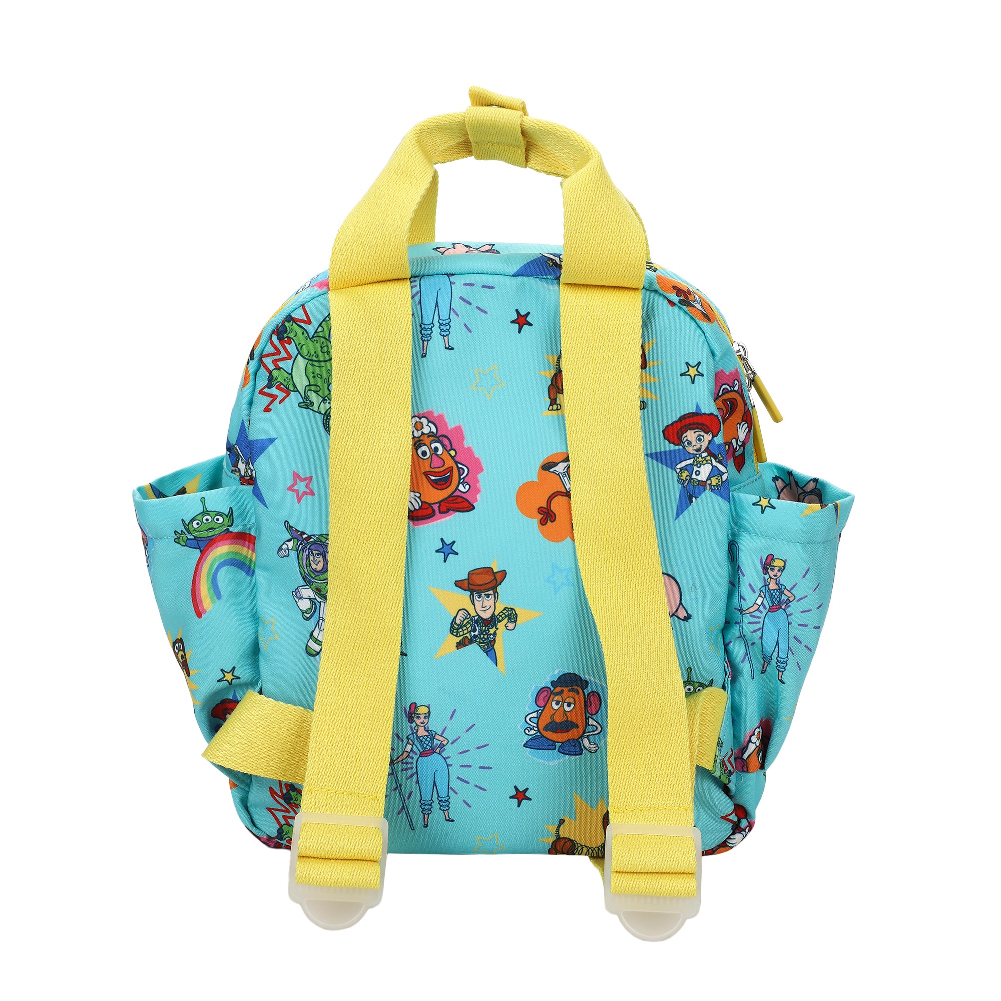Toy Story Favorite Characters All-Over Print 12" Toddler Backpack For Preschool, Daycare, And Travel