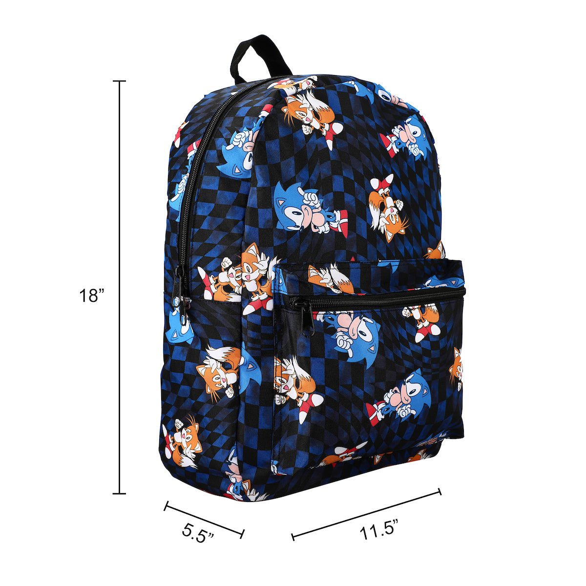 Sonic The Hedgehog Character Print Backpack