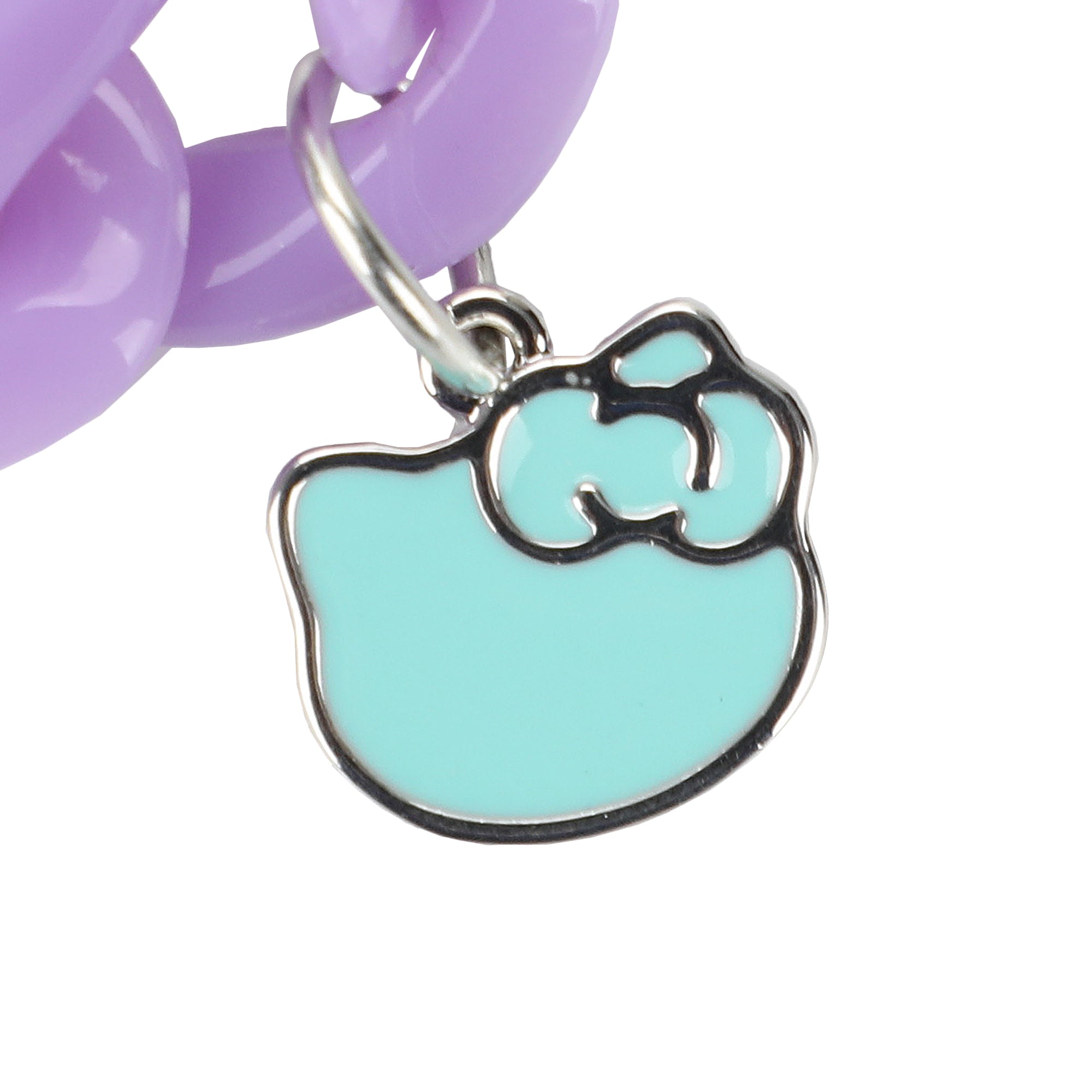 Hello Kitty & Friends Purple Bracelet With Character & Bow Charms