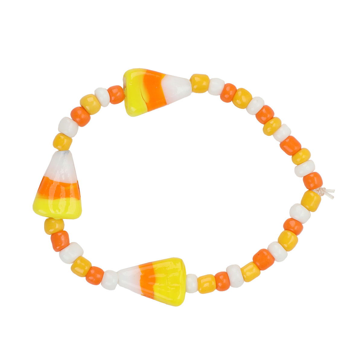 Halloween Icons 5-Piece Stretchy Beaded Bracelet Set