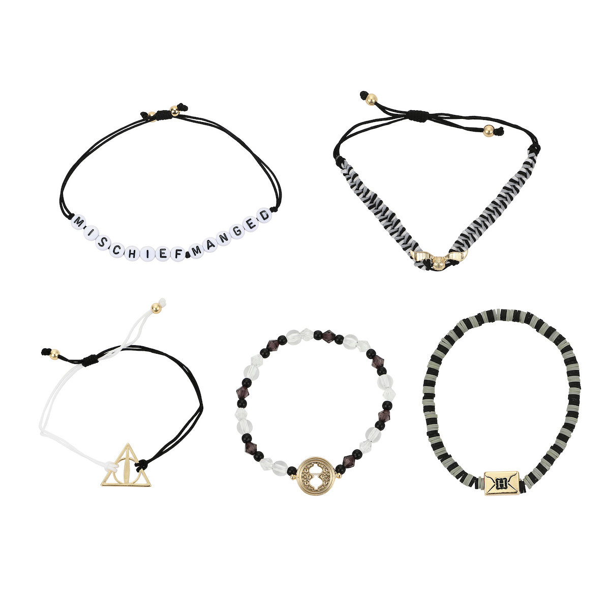 Harry Potter Wizarding World 5-Piece Bracelet Set