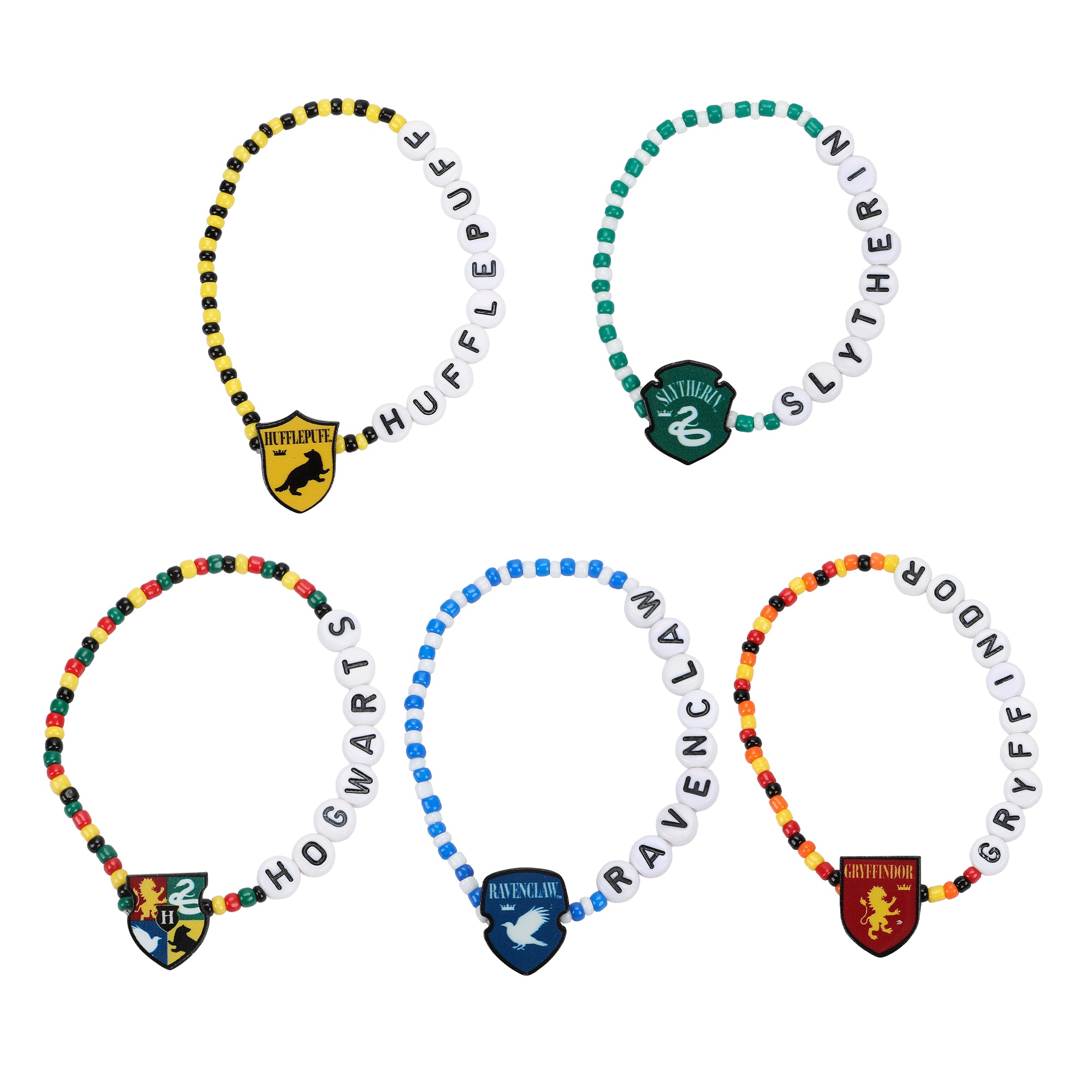 Harry Potter Hogwarts Houses Friendship Tradesies Bracelet Set