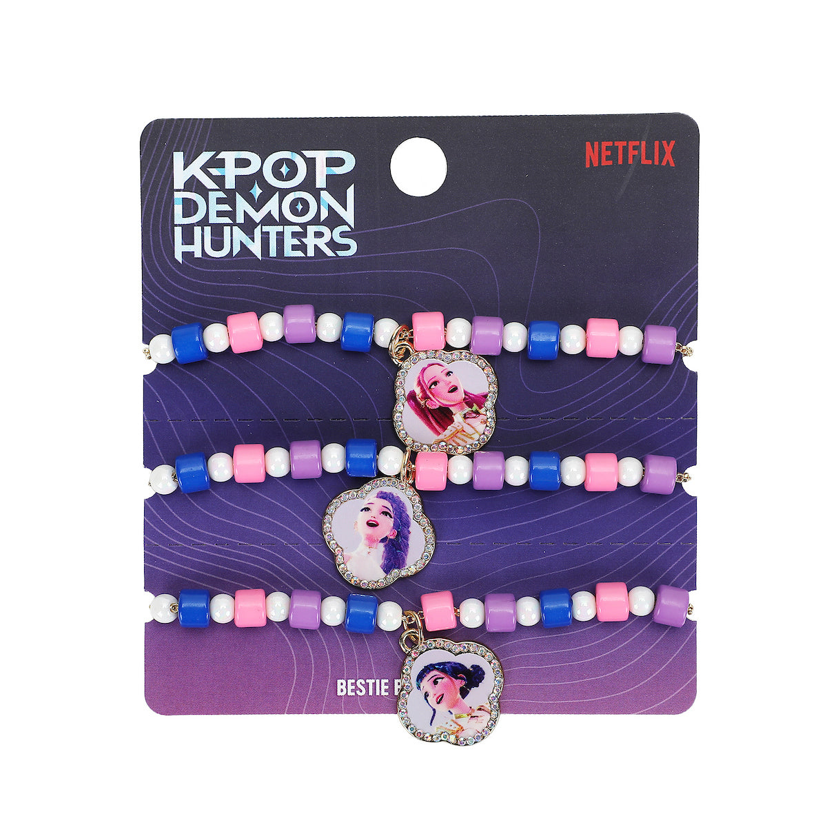 KPop Demon Hunters Favorite Characters Bracelets (Set of 3)