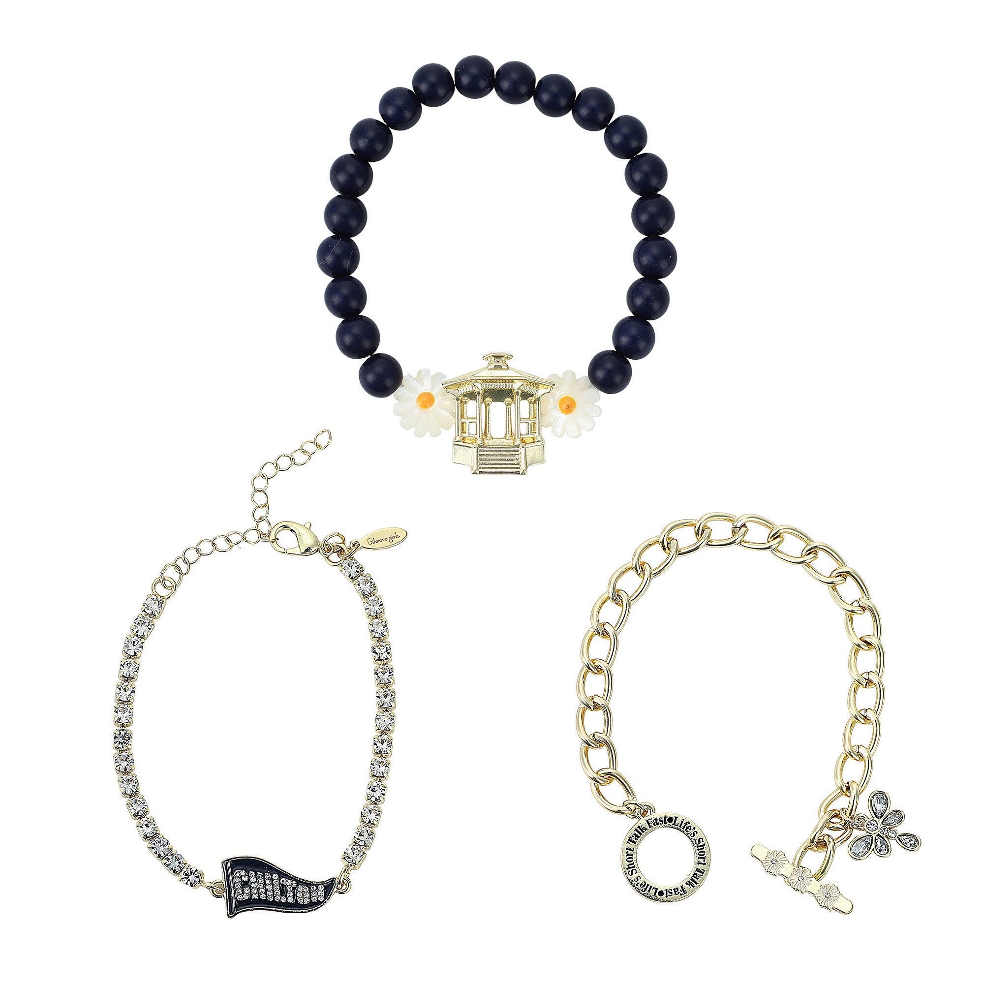 Gilmore Girls Dragonfly Charm Bracelet for Adults