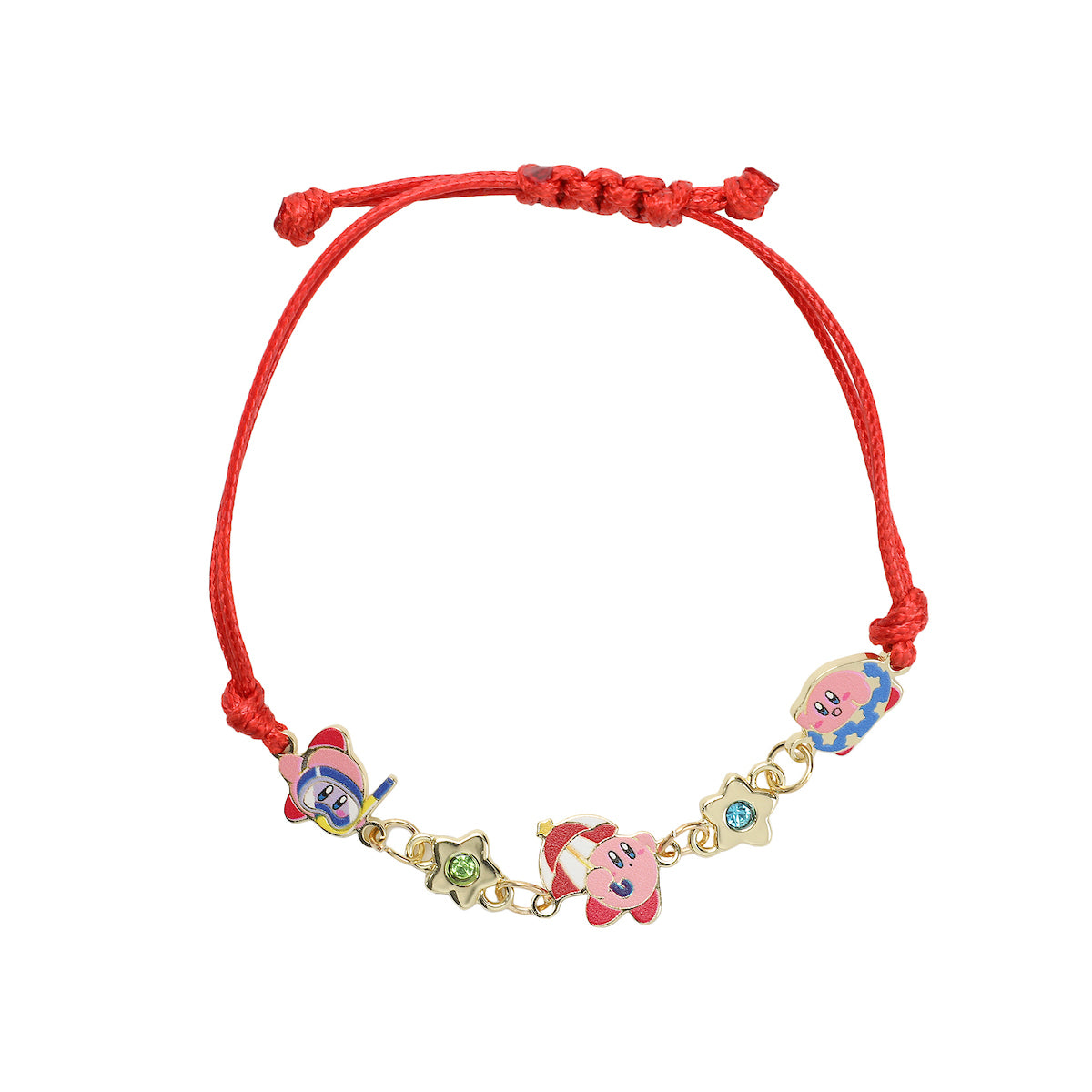 Kirby Copy Abilities 3-Pack Multi-Charmed Bracelet