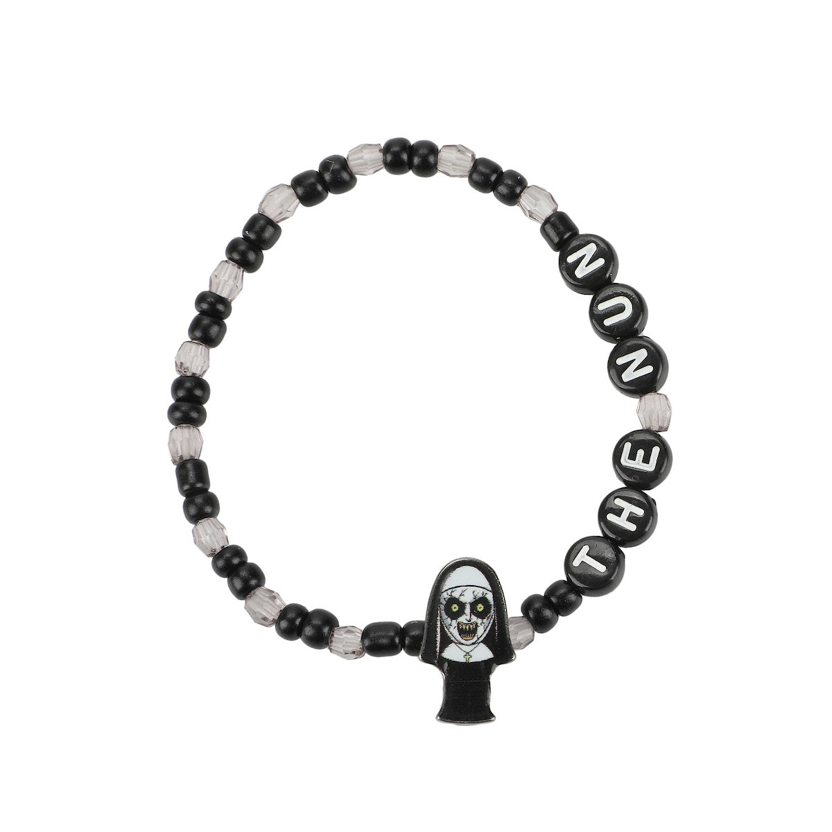 Warner Brothers Horror Characters 5-Piece Stretchy Beaded Bracelet Set