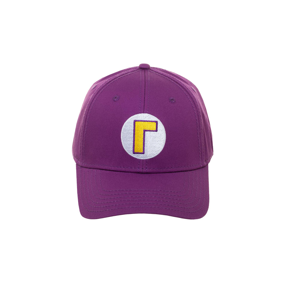 Mens Super Mario Brothers Hat Waluigi Mario purple cosplay hat