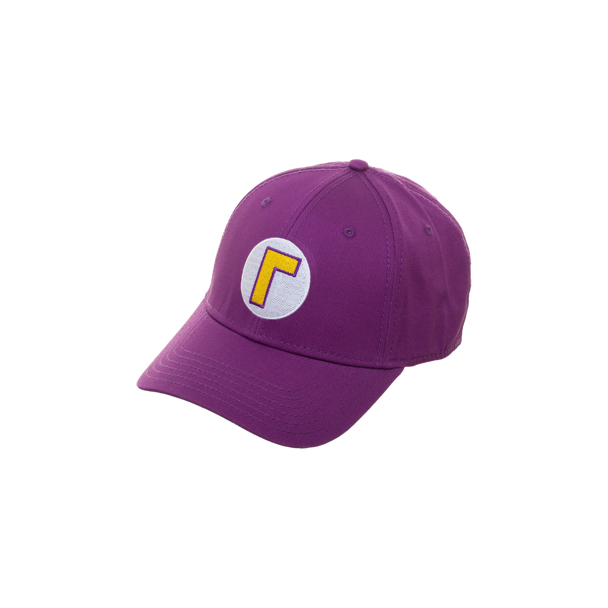 Mens Super Mario Brothers Hat Waluigi Mario purple cosplay hat