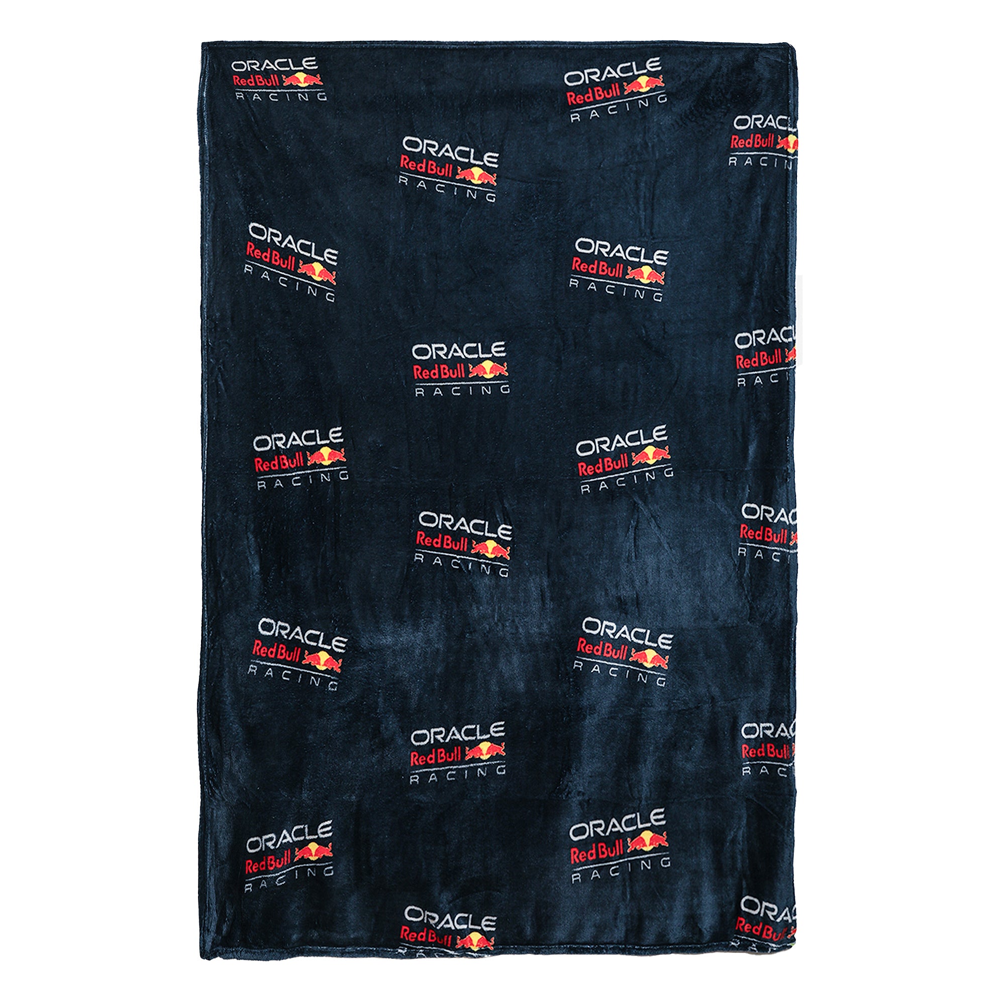 F1 Oracle Red Bull Racing Officially Licensed Fleece Blanket | Formula One Design Super Soft Warm Throw | Perfect For Teen Bedrooms Camping & Sleepovers | Size 40 x 59” | Navy