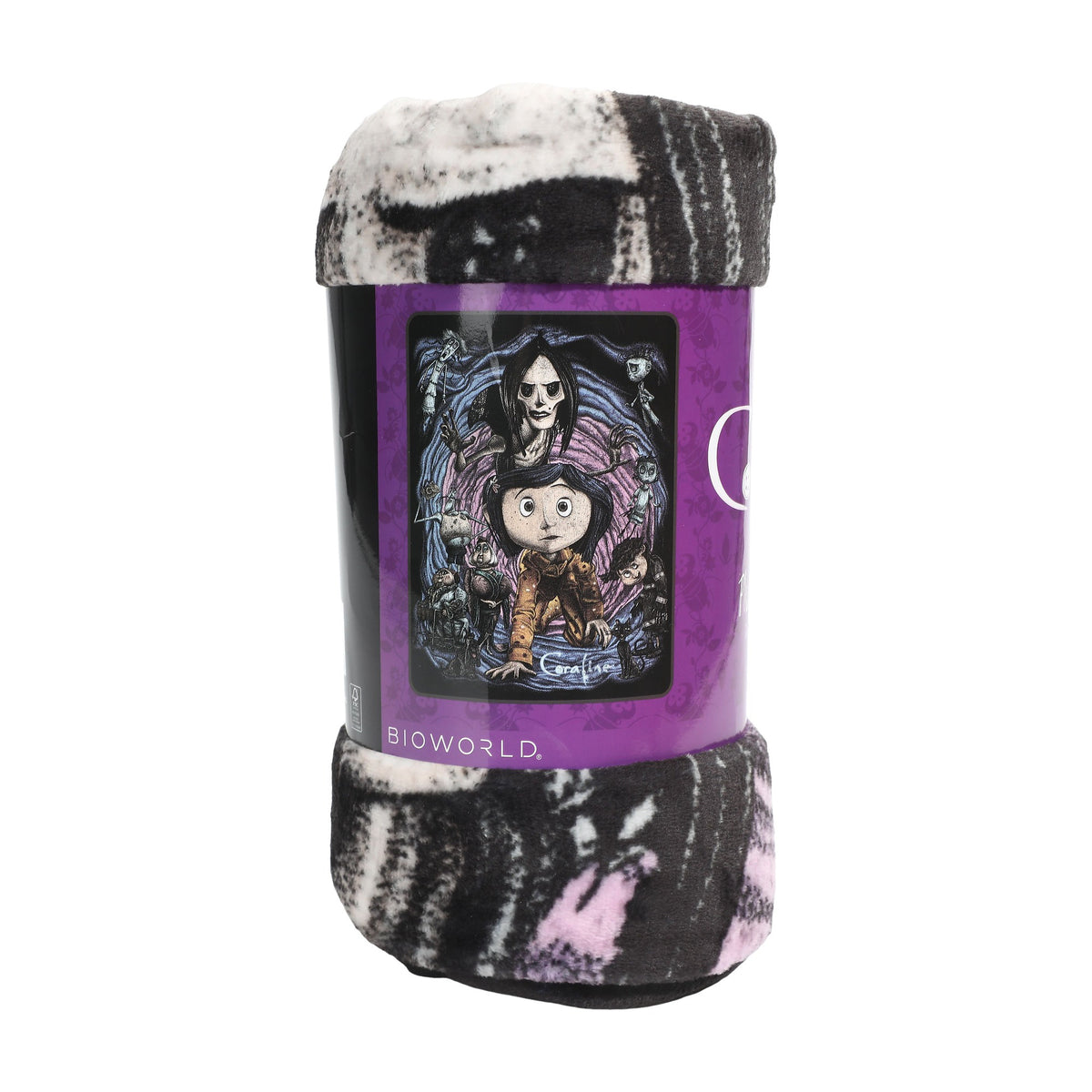 Coraline Characters Throw Blanket with Digital Print 45x60