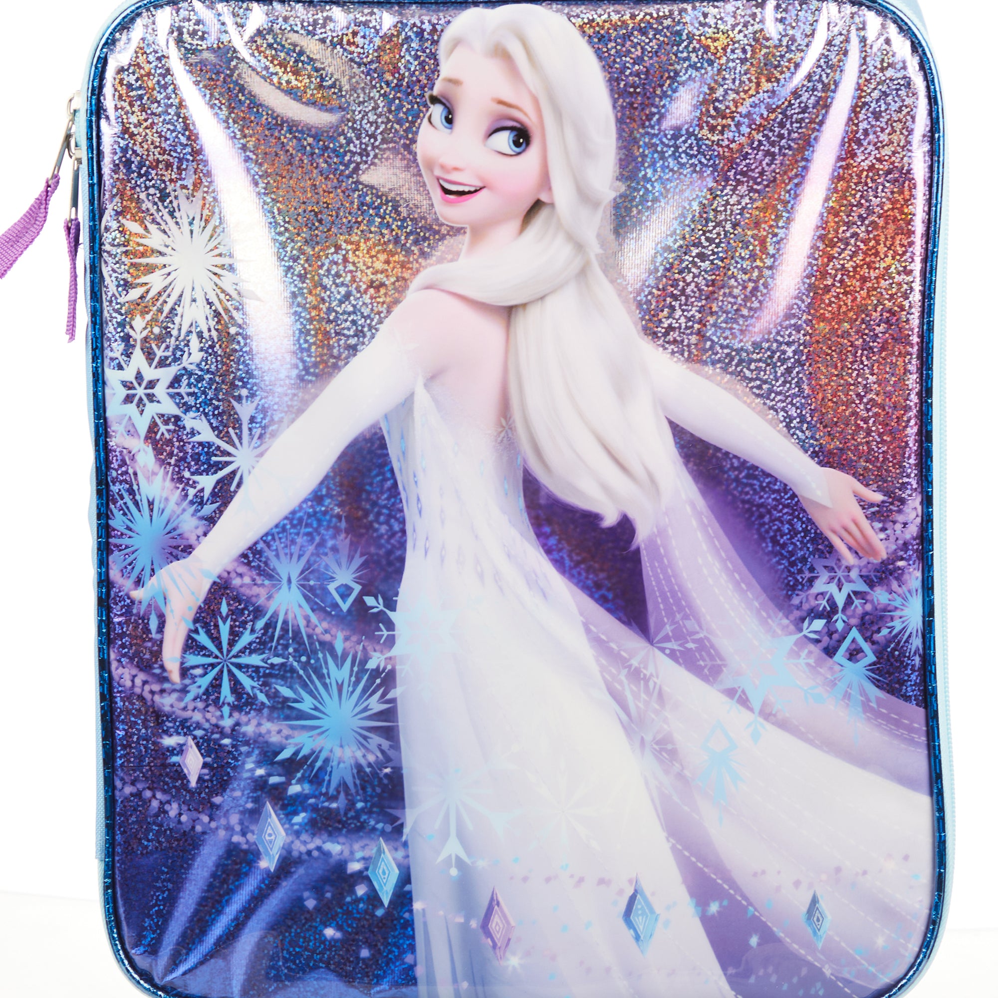 Frozen 2 Anna & Elsa Formal Wear 14" Youth Purple Pilot Case