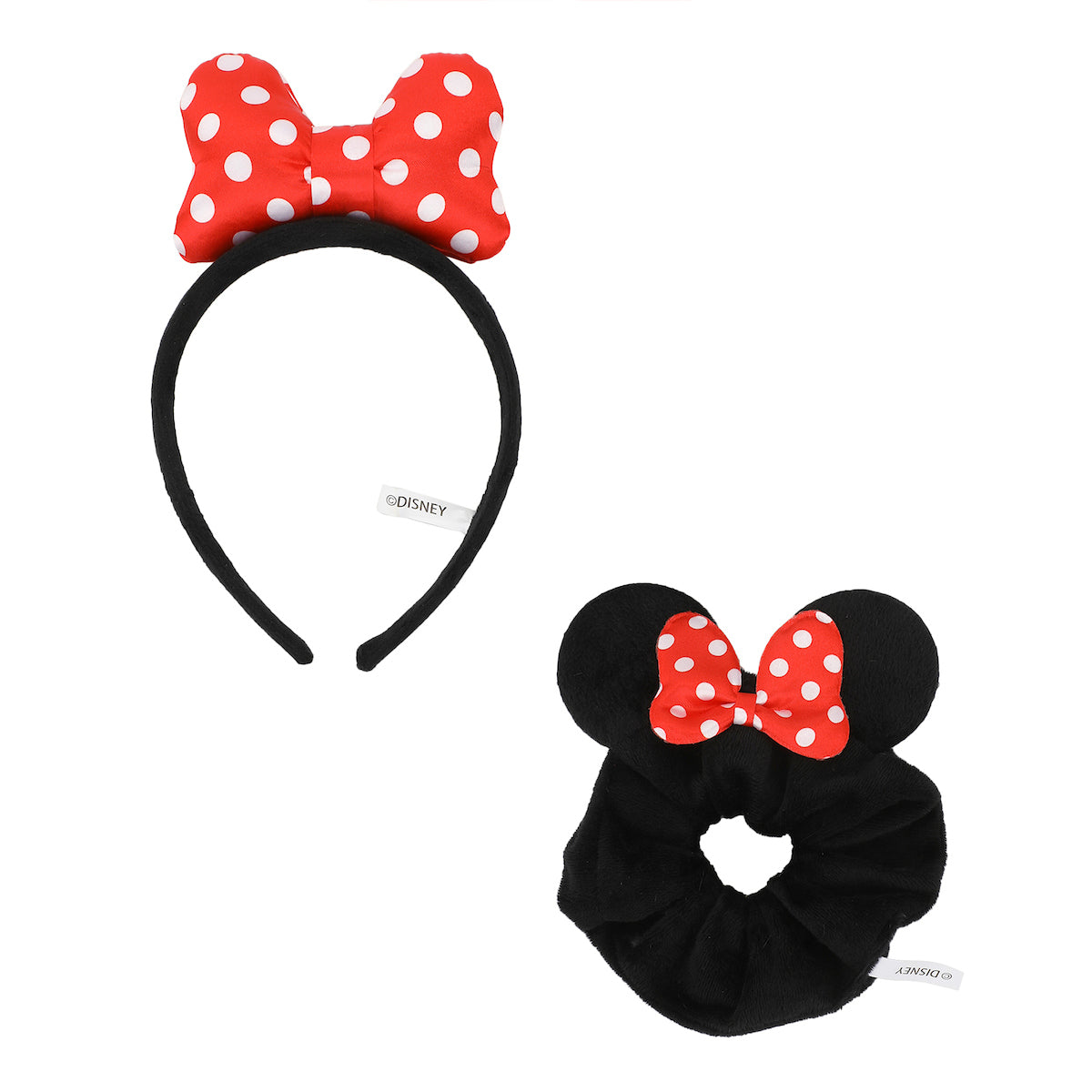 Disney Minnie Mouse 2-Piece Plush Headband & Scrunchie Set