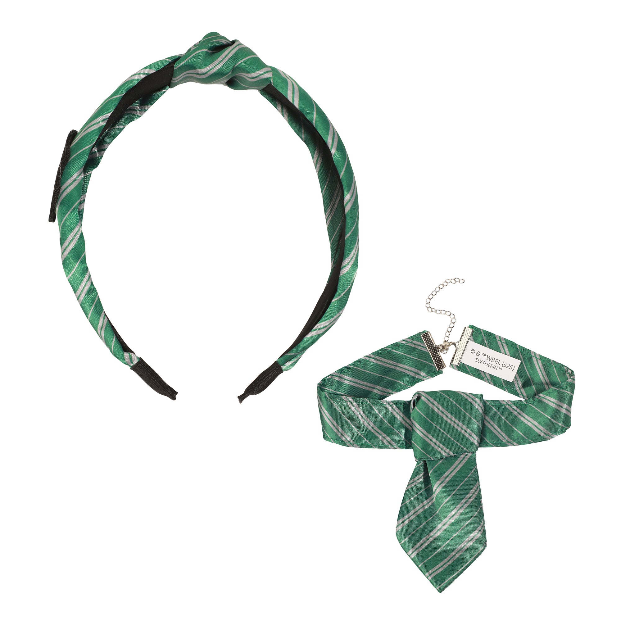 Harry Potter Slytherin Crest 2-Piece Cosplay Headband Set
