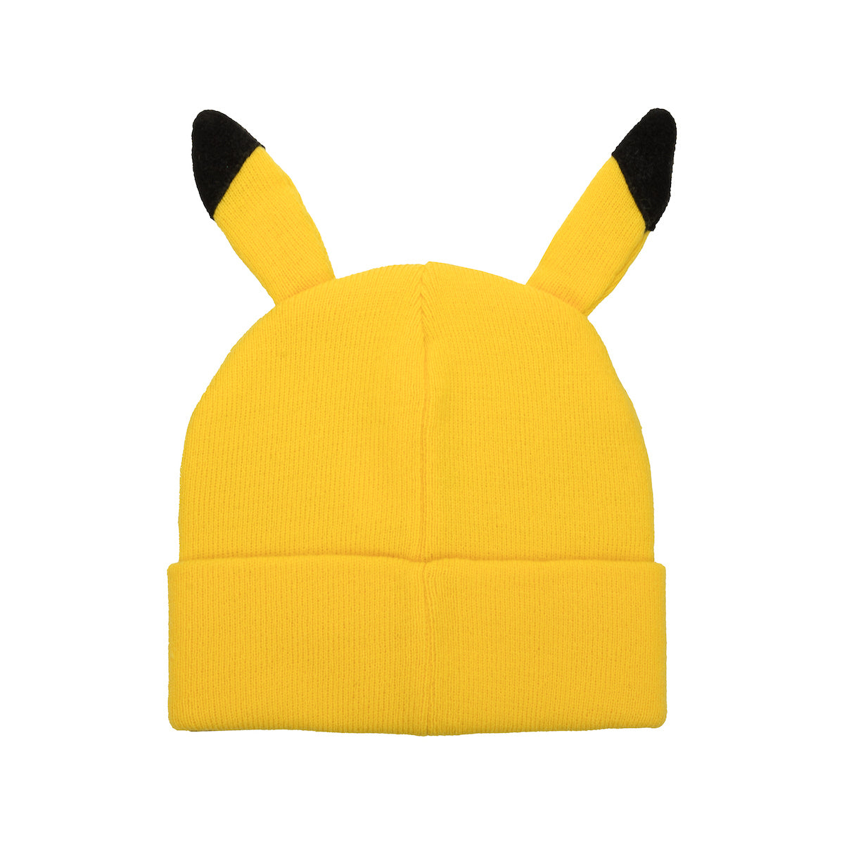 Pokemon Pikachu Cuff Hat With 3D Ears And Matching Gloves