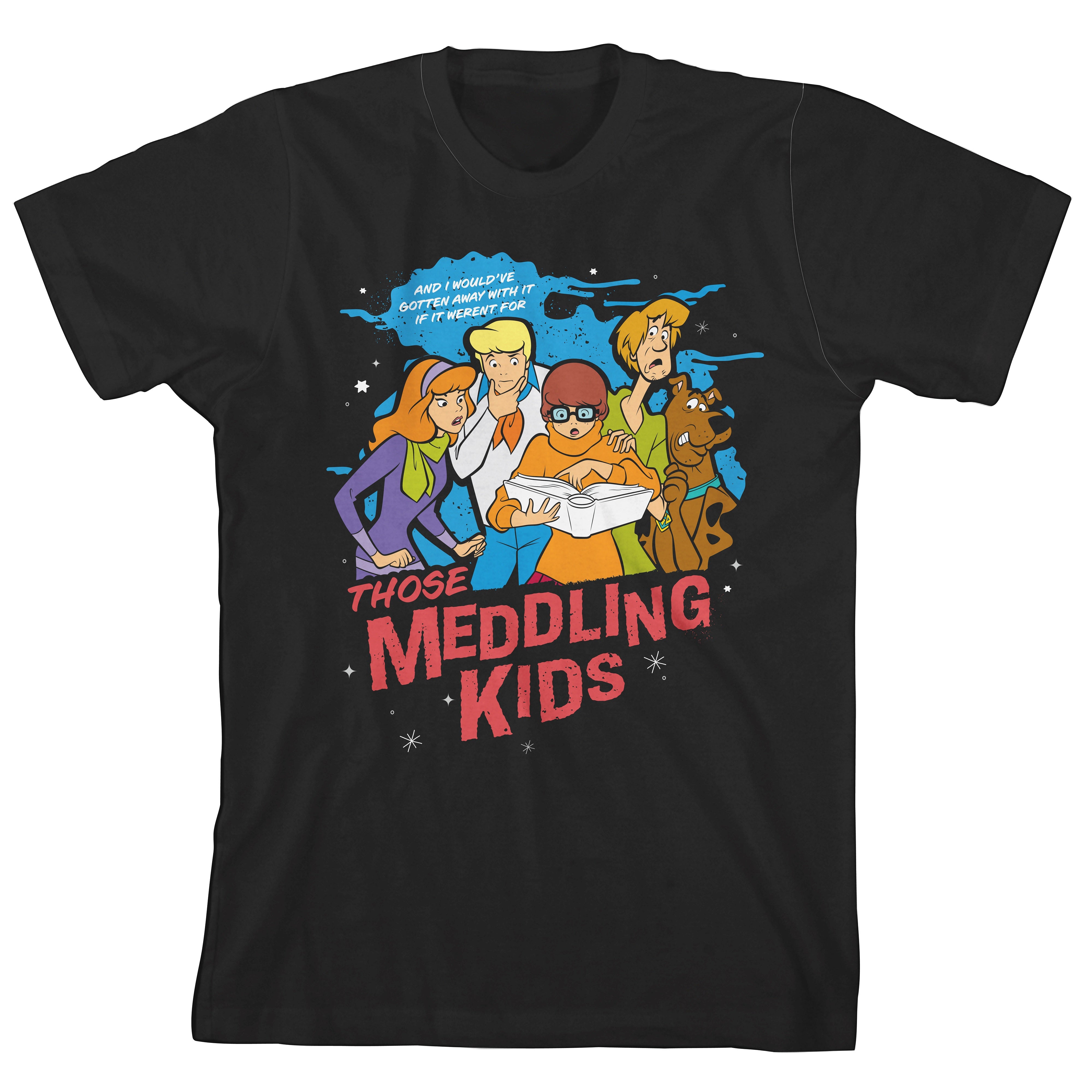 Scooby Doo Ruh-Roh 4pk Crew Neck Short Sleeve Youth Boys Tees