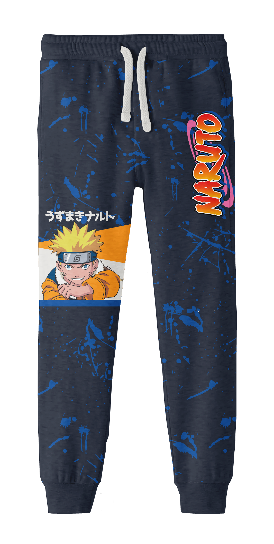 Naruto Sasuke Vs. Naruto Oversized Graphic Youth Sweatshirt and Joggers 2-Piece Set
