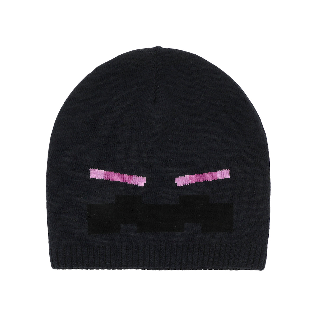 Minecraft Creeper & Enderman 3-Piece Beanie & Gloves Set