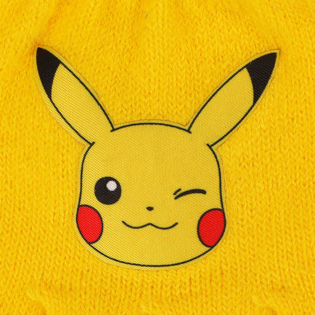 Pokemon Pikachu Youth 2-Piece Knit Beanie & Gloves Set