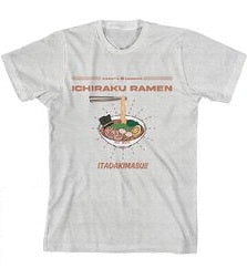 Naruto Ramen & Action Pose Boy’s 3-Pack Crew Neck Short Sleeve T-shirt Set