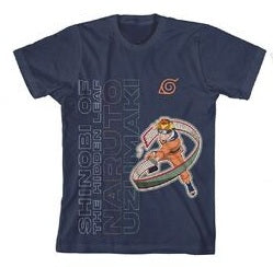 Naruto Ramen & Action Pose Boy’s 3-Pack Crew Neck Short Sleeve T-shirt Set