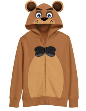 Five Nights At Freddy’s Freddy Fazbear Boy’s 2-Pack Cosplay Zip Front Hoodie & Joggers Set