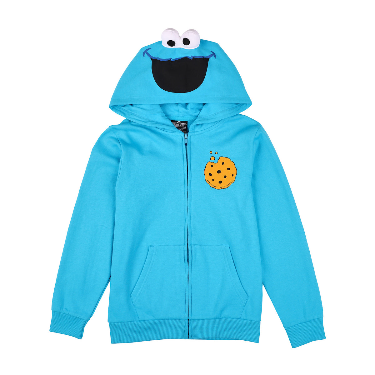 Sesame Street Cookie Monster Boy's 2-Pack Cosplay Zip Front Hoodie & Joggers Set