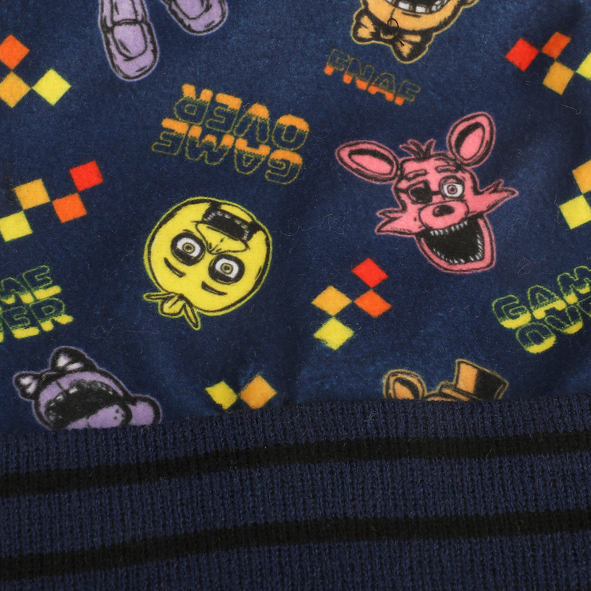 Five Nights At Freddy’s Game Over Youth 2-Piece Knit Beanie & Gloves Set