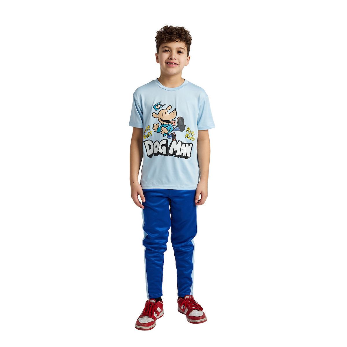 Dog Man Good Boy's 3-Pack Hoodie Tee & Joggers Set