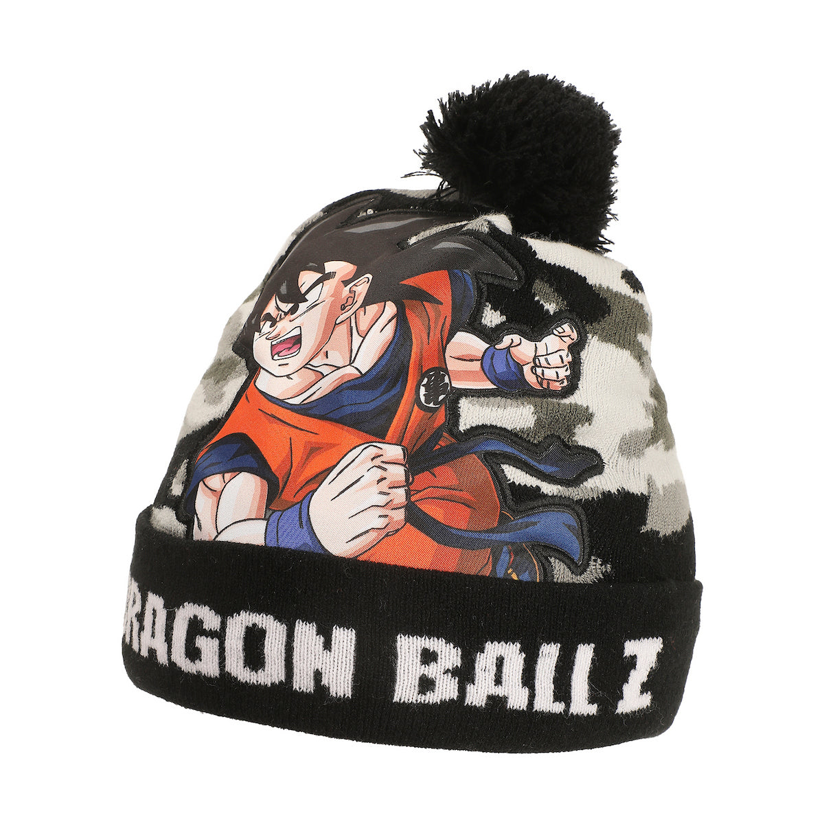 Dragon Ball Z Goku Youth 2-Piece Knit Beanie & Gloves Set