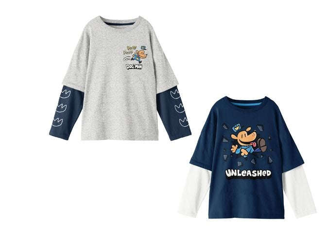 Dog Man Unleashed Boy’s 2-Pack Twofer Set